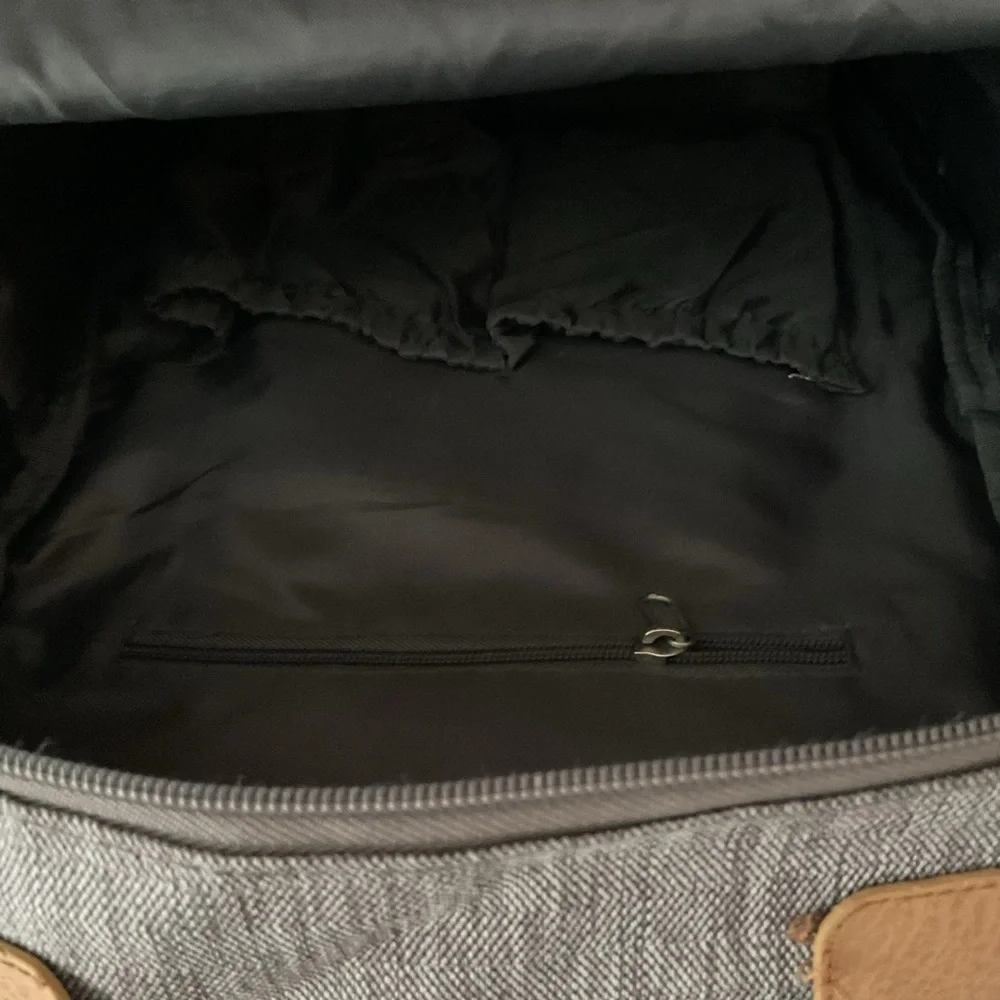 Eddie Bauer Gray and Black Backpack